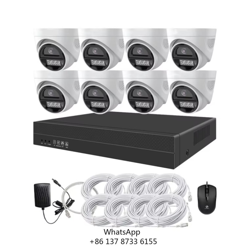 Home Security Systems - CCTV-Kamera-Set 4-Kanal 8-Kanal Full HD Außen