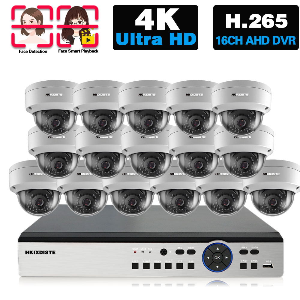 Home Security Systems - 4K Ultra HD AHD Kamera Videoüberwachungs-Kit