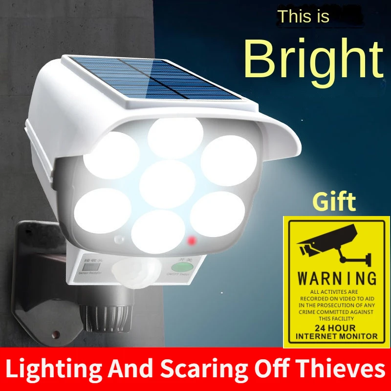 Home Security Battery - Outdoor Solar Licht Motion Sensor Sicherheit