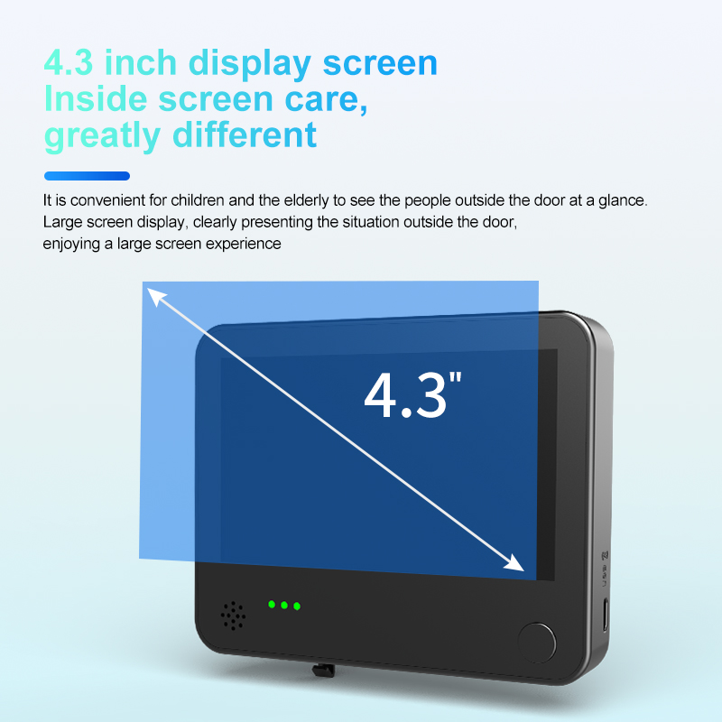 Danmini 4,3 Zoll 2K Smart Life – Home Security Battery Bewertung und Preis