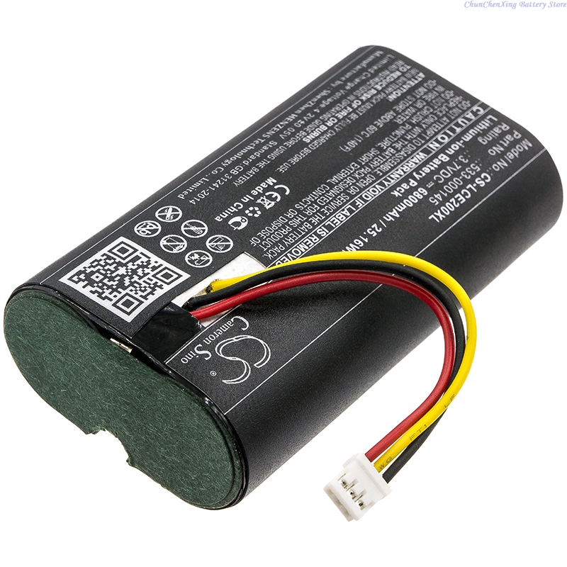 100% NEU 3,7V 5200/6800mAh Ers – Home Security Battery Replacement Bewertung und Preis