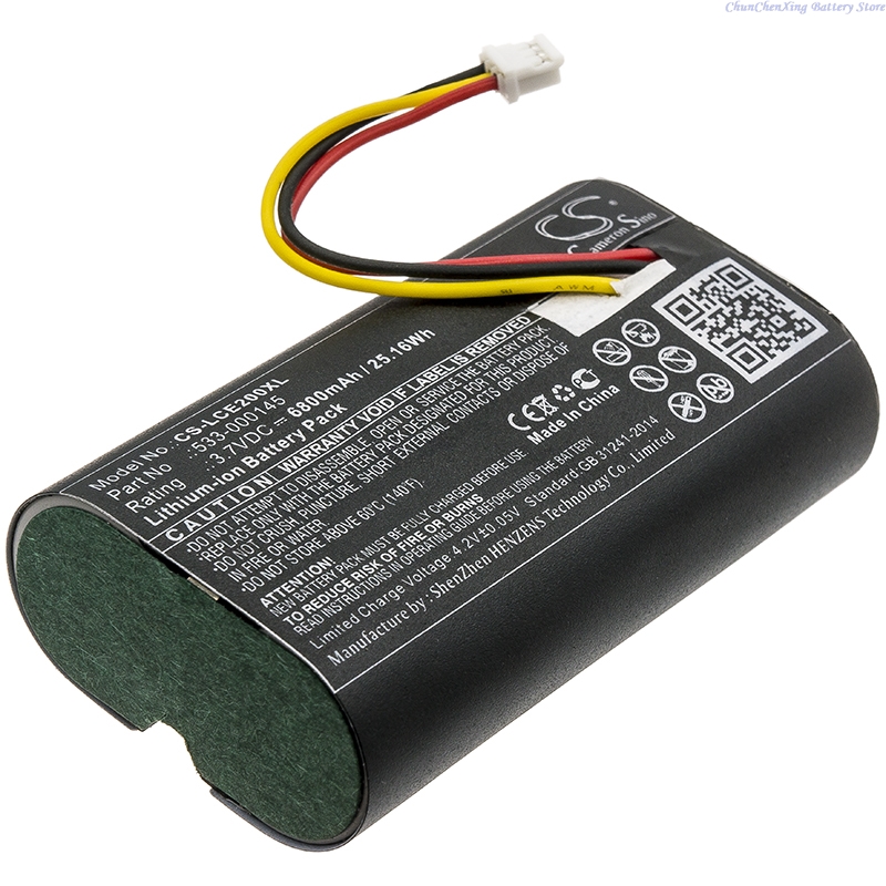 100% NEU 3,7V 5200/6800mAh Ers – Home Security Battery Replacement Bewertung und Preis