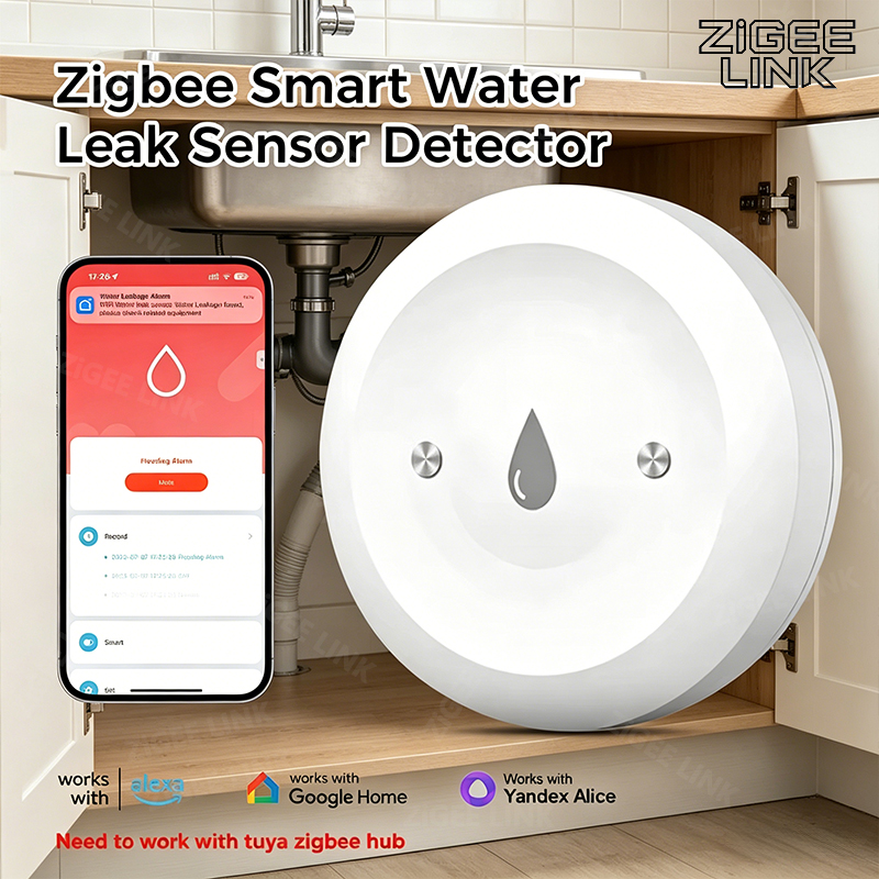Zigbee3.0 Smart Wasserleck-Sen – Home Security Monitoring Bewertung und Preis