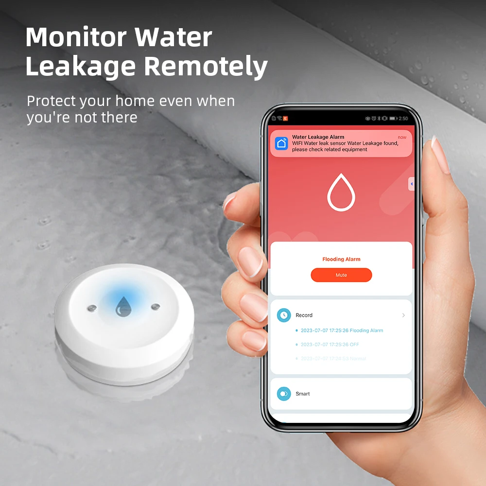 Zigbee3.0 Smart Wasserleck-Sen – Home Security Monitoring Bewertung und Preis