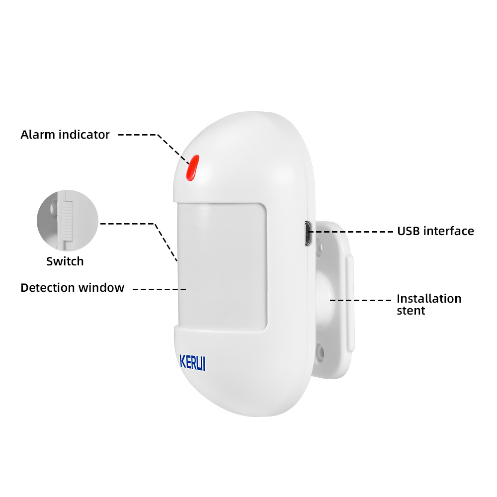 KERUI Wireless PIR Motion Sens – Home Security Battery Bewertung und Preis