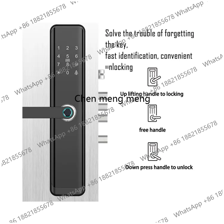 RFID-Fingerabdruck-Türgriff In – Home Security Battery Replacement Bewertung und Preis