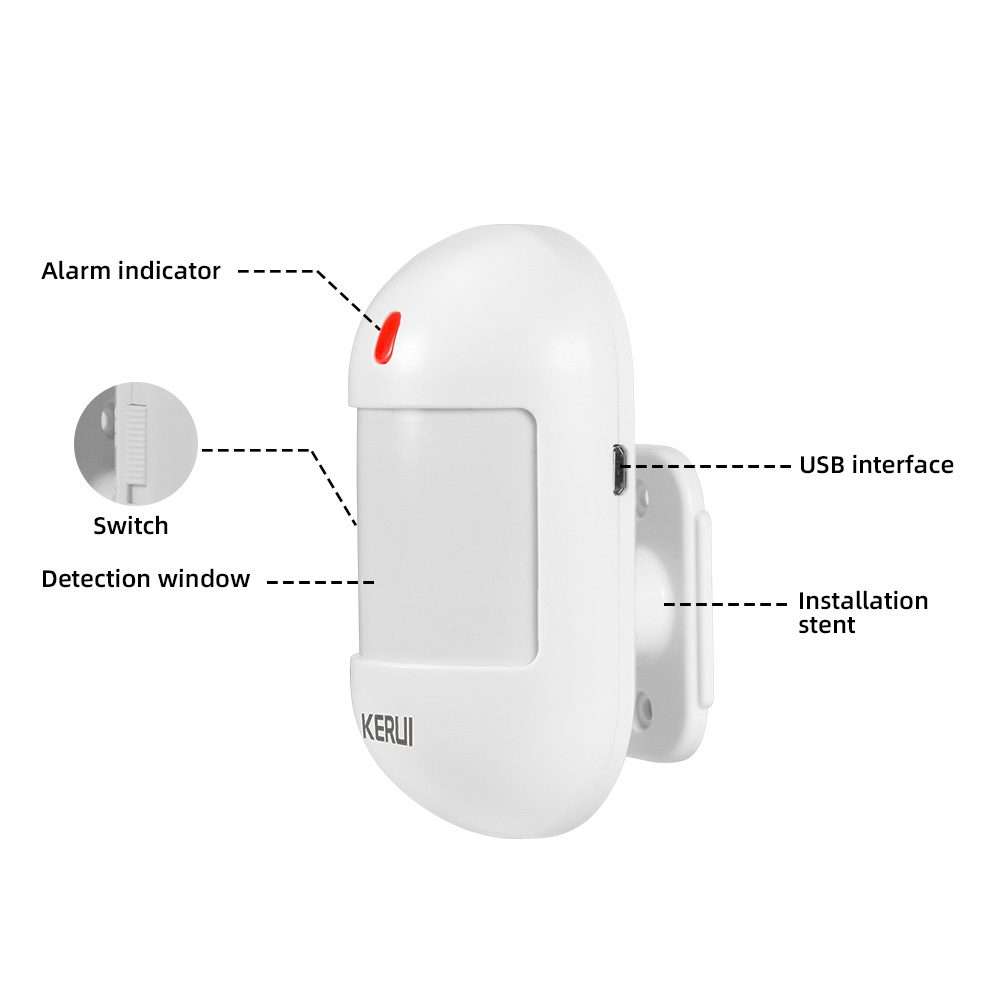 KERUI Wireless PIR Motion Sens – Home Security Battery Bewertung und Preis