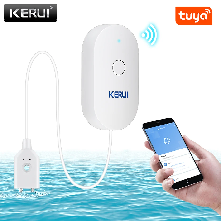 KERUI WiFi Wasser Sensor Smart – Home Security Monitoring Bewertung und Preis