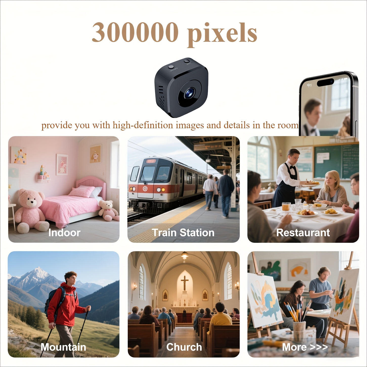 1080P HD Mini WiFi Kamera Indo – Home Security Monitoring Bewertung und Preis