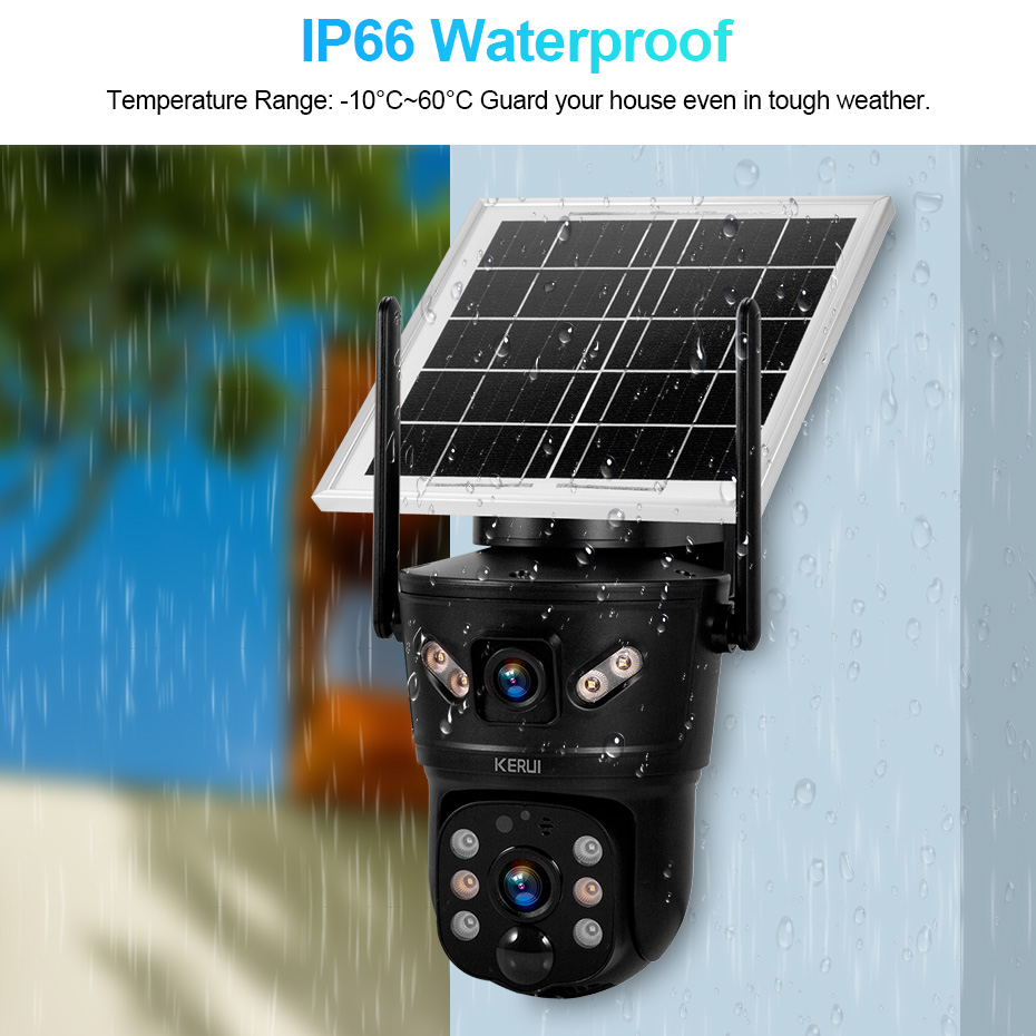 KERUI Outdoor 6MP Solar Kamera – Home Security And Cctv Bewertung und Preis