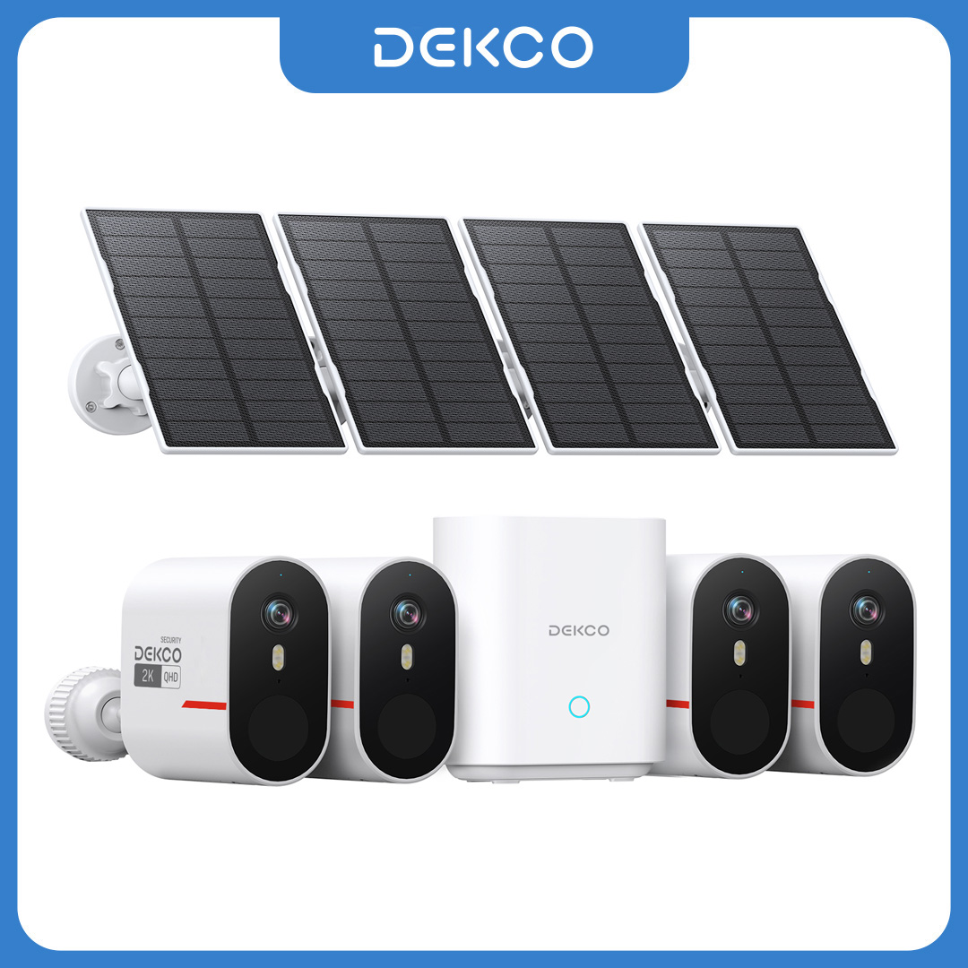 Dekco 3MP WLAN-Solarkamera-Sys – Home Security And Cctv Bewertung und Preis