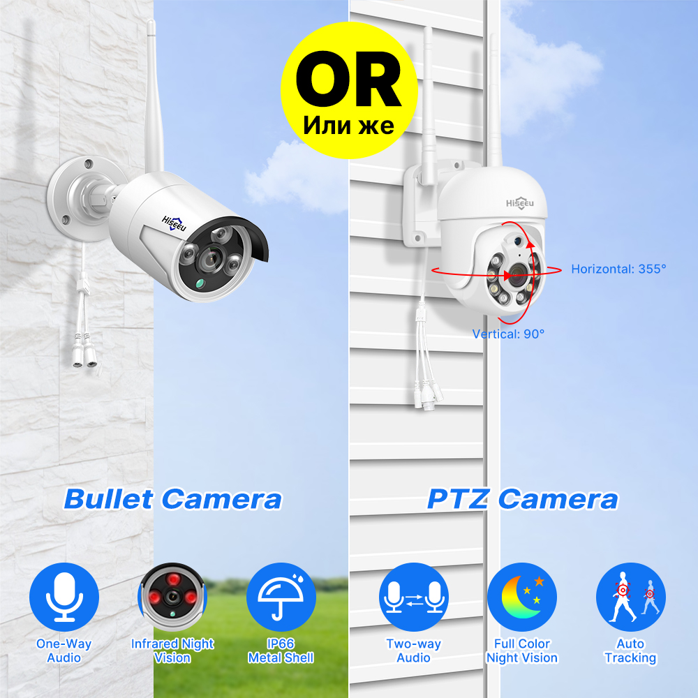 Hiseeu 5MP WLAN CCTV-Kamera Si – Home Security Monitoring Bewertung und Preis