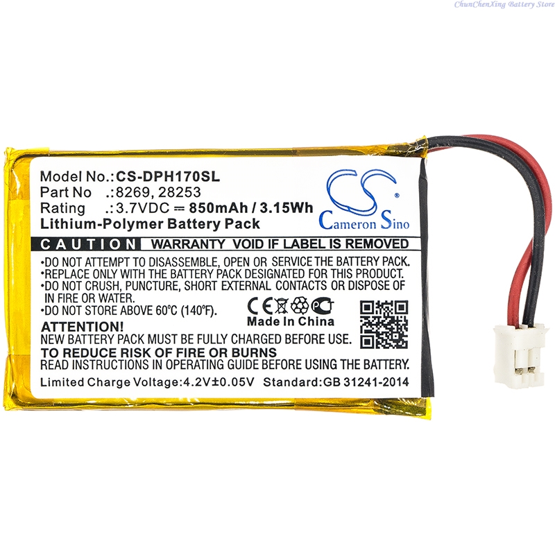 Cameron Sino 3,7 V 850 mAh Ers – Home Security Battery Replacement Bewertung und Preis