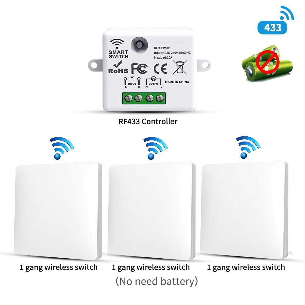 RF433 Selbstversorgender Kabel – Home Security Battery Bewertung und Preis