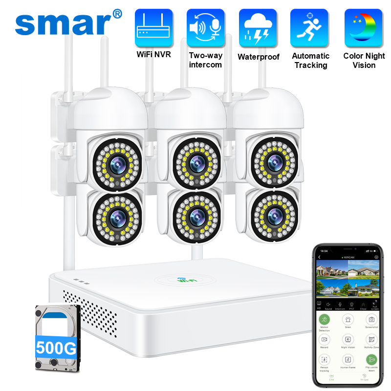 Smar 3MP Kabelloses CCTV-Siche – Home Security And Cctv Bewertung und Preis
